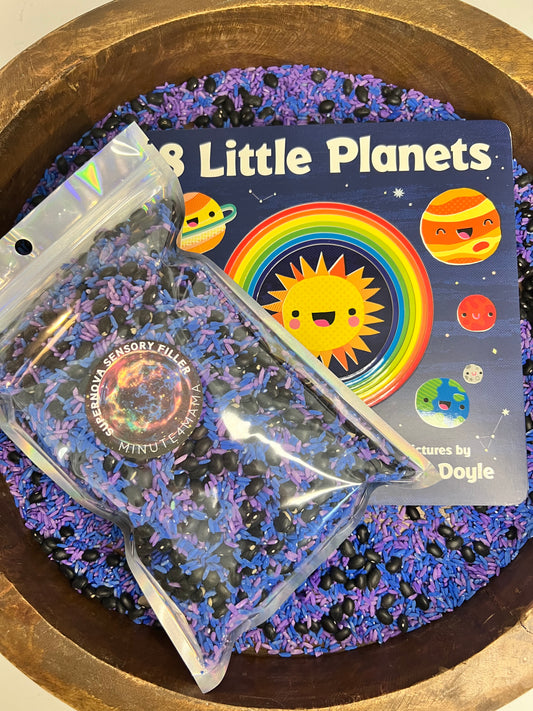 8 Little Planets Read & Play Box with Book and Filler